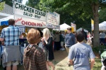 Food vendors at Roswell Arts Festival